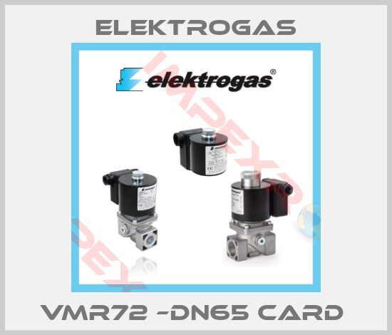 Elektrogas-VMR72 –DN65 CARD 