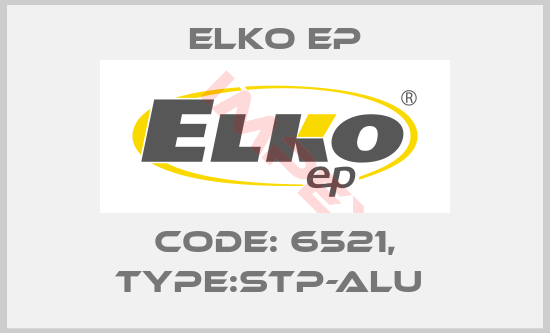 Elko EP-Code: 6521, Type:STP-ALU 