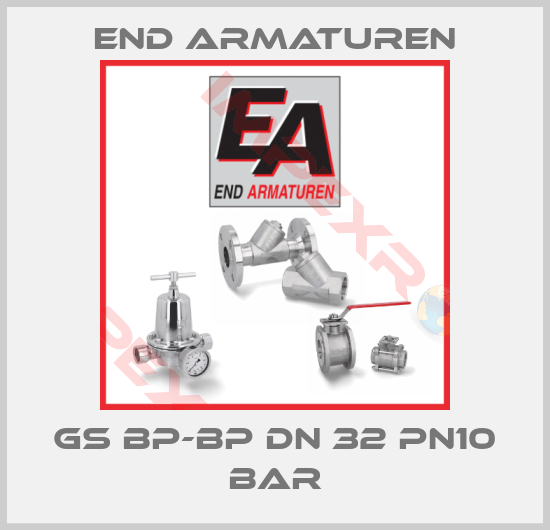 End Armaturen-GS BP-BP DN 32 Pn10 bar