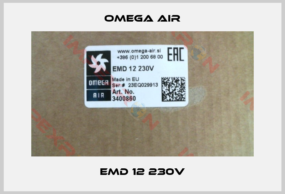 Omega Air-EMD 12 230V