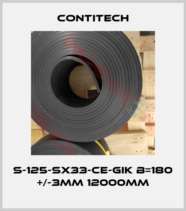 Contitech-S-125-SX33-CE-GIK b=180 +/-3mm 12000mm