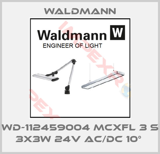Waldmann-WD-112459004 MCXFL 3 S 3X3W 24V AC/DC 10° 